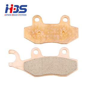 Nouvel ensemble de plaquettes de frein à disque en cuivre fritté HBS pour Peugeot Satelis 125/Geo RS 250/Satelis RS 250 (FA228 5RM W0045 10) - Product Image 4
