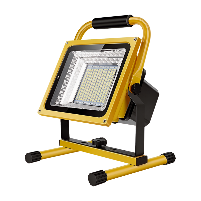 IP65 Waterproof 100W 200W 300W AC Powered Portable Rechargeable LED Flood Light for Workshop Hotel Landscape & Garden