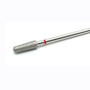Fraise à ongles diamantée à tête ronde 3/32 pouces, fraise rotative pour cuticules, accessoire de manucure pour perceuse électrique, outil de salon - Product Image 1