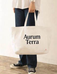 Bolsa de Lona Mediana Beige Resistente de Algodón Natural con Cremallera y Estampado de Letras, Reutilizable, Ideal para la Playa o Viajes, 12 oz - Product Image 2