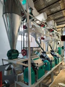 เครื่องบดแป้งอัตโนมัติเต็มรูปแบบสำหรับธุรกิจ ขนาด 4-5 ตัน/วัน ราคา FOB 3500 ดอลลาร์สหรัฐฯ สำหรับบดแป้งสาลี ข้าวโพด ข้าว และแป้งข้าวเจ้า - Product Image 4