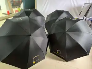 Suppliers Manufacturer Wholesale 30 Inch Large Windproof Logo Prints Big Luxury Promotional Branded Custom Golf Umbrella