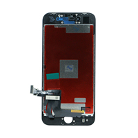 Écran LCD 8 P avec plaque arrière, large gamme de couleurs, affichage blanc et noir pour iphone 8 plus, assemblage de l'écran