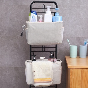 Sac de rangement vertical en tissu bohème grande capacité 2023 pour articles divers, à suspendre au <span class=keywords><strong>chevet</strong></span>, avec crochet supérieur solide - Décoration d'intérieur multifonctionnelle - Product Image 3