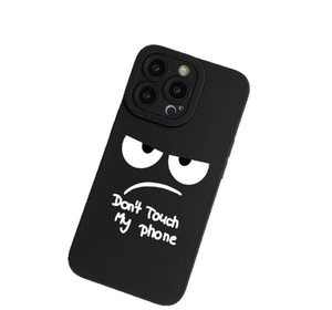 Thiết kế mới in không chạm vào điện thoại của tôi mềm TPU chống sốc điện thoại Cover quay lại trường hợp điện thoại cho Iphone 11 12 13 14 15 16 Pro Max 7 8 - Product Image 3