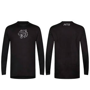 <span class=keywords><strong>Camiseta</strong></span> de Ciclismo de Manga Larga para Hombre, para <span class=keywords><strong>MTB</strong></span>, BMX, ATV, Descenso, Motociclismo Todoterreno, Transpirable, Personalizable - Product Image 2