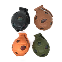 Vente chaude 3D Libération Soulagement Du Stress Jouet Ventes Directes En Caoutchouc Souple Sécurité Squeeze Grenade Boule De Raisin pour Enfants
