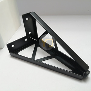 YIJUN Modern Minimalist Furniture Leg Black Metal Heavy Duty Cabinet Table Chair Support 2327 - Product Image 3