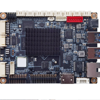 Motherboard Android T3568-X RK3568 Langsung dari Pabrik untuk Digital Signage, Layar Iklan, LVDS EDP MIPI, Tampilan 4K HD
