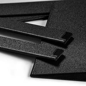 Protège-lames de <span class=keywords><strong>couteau</strong></span> universels, sans BPA, écologiques, en plastique ABS, avec doublure en feutre anti-rayures, étui, accessoires de cuisine - Product Image 4