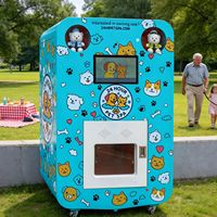 Machine de toilettage commerciale autonettoyante pour animaux de compagnie, station de bain et séchage intelligente 24h/24 intégrée pour chiens et chats