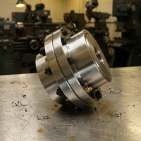 Accouplement flexible en acier JUDE 1080 G20, alésage 30 mm, pour machines de construction, ateliers d'impression, pièces de transmission de remplacement OEM
