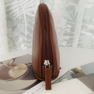 Sac cosmétique en cuir PU mode sacs de maquillage personnalisés sacs de rangement portables pour femmes hommes voyage en plein air plage - Product Image 5