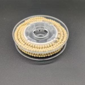 Nano anillos precargados con silicona para extensión de cabello Nano Tip Nano Beads 2,9*1,6mm 500 uds/rollo - Product Image 1