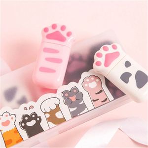 Bande correctrice écologique à imprimé de patte, 2 pièces, fournitures de papeterie créatives - Product Image 3