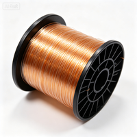 Fil magnétique émaillé en alliage de cuivre auto-adhésif 180 0,07 mm-1,8 mm avec service de découpe pour bobine vocale et mini-moteur