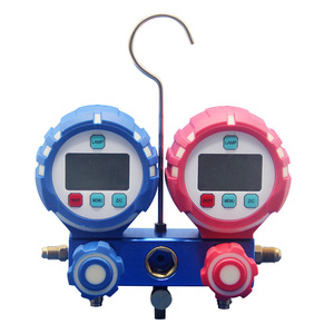 सर्द R32 R290 R410A गेज हवा कंप्रेसर दबाव डिजिटल कई गुना गेज - Product Image 2