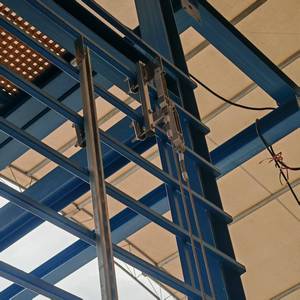 Système antichute FCLIMB <span class=keywords><strong>JVD</strong></span> 75m avec câble en acier inoxydable pour échelle verticale et sécurité d'échelle fixe - Product Image 4