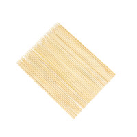 Brochettes de barbecue jetables en bambou écologiques de 2,0 mm x 15 cm