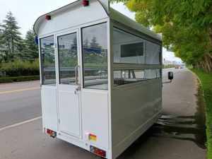 Xe bán hàng lưu động đa năng: Xe bán xúc xích, pizza, cà phê, đồ ăn điện, xe ba bánh, xe kem, xe bán taco, xe bán hàng tự động 220V, khả năng di chuyển cao - Product Image 3