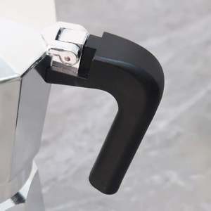 Cafetière Moka en aluminium italienne portable personnalisée 150ml 300ml 450ml petite cafetière expresso pour voyage camping - Product Image 4