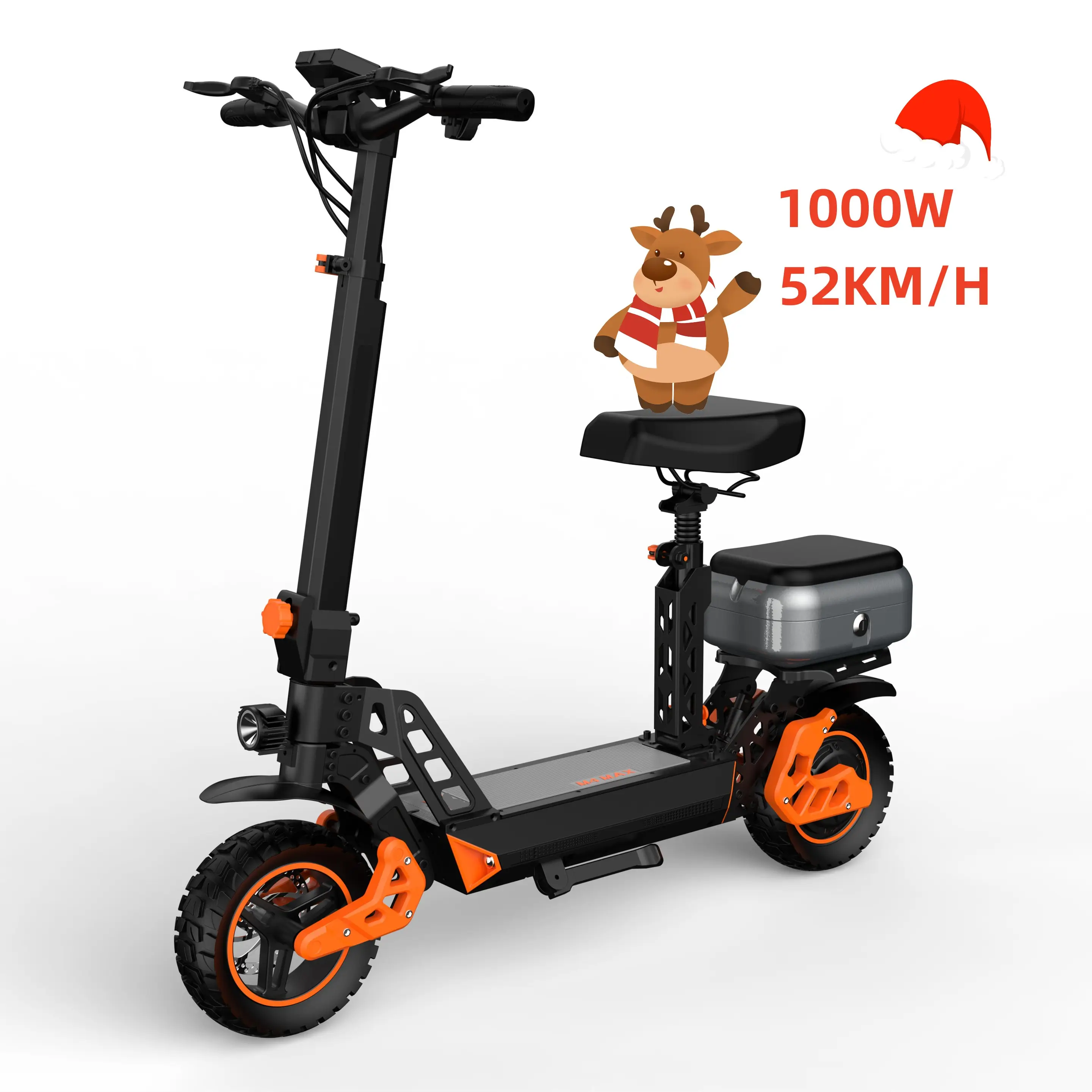 2023 HOT SALE M4 MAX CE EN17128 48V 1000W 10Ah ADULT ELECTRIC SCOOTER WITH COLLAPSIBLE SEAT