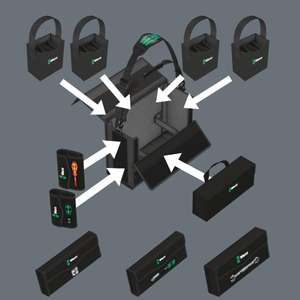 WERA - 05004357001 Contenedor de herramientas (2 uds.) -EAN 4013288211491 BOLSAS - Product Image 4