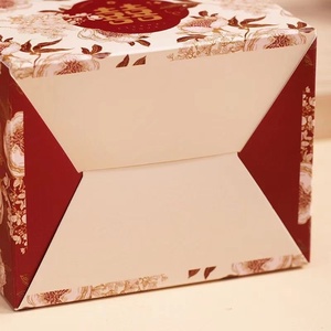 Nouvelle Arrivée <span class=keywords><strong>Becan</strong></span> : Boîtes à Bonbons de Mariage Créatives en Papier Kraft Recyclable, Style Chinoiserie, Carrées, Idéales pour Cadeaux Tendance et Bonbons de Célébrités d'Internet - Product Image 4