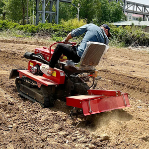 25HP 35HP Mini Crawler Tractor Rotary Tiller Tracked <b>Cultivating</b> Machine for Rice Farm and Orchard - Product Image 3