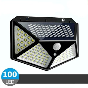 <span class=keywords><strong>Sensor</strong></span> de movimiento de alta potencia, luz solar de pared <span class=keywords><strong>led</strong></span> 100, 10W, para exteriores, resistente al agua IP65 - Product Image 1