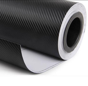 Film vinyle 3D en fibre de carbone auto-adhésif en PVC, résistant à l'eau, sans bulles, rouleaux d'autocollants pour voiture, 1,52*30m, rejet UV 99% - Product Image 3