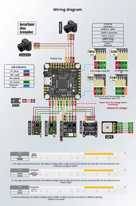 Placa de Control de Vuelo F405 V3 al por Mayor con 3 Puertos UART Sbus, Componente Ligero para Drones Agrícolas de Pulverización DIY - Product Image 4