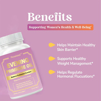 Capsules d'huile d'onagre végétaliennes 500 mg en marque blanche OEM – Complément de soutien pour la santé féminine, le bien-être et la nutrition cutanée