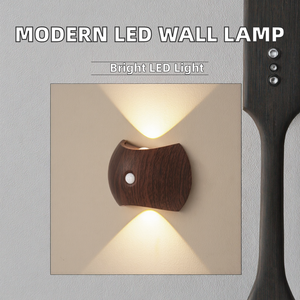 Modern Minimalist LED Living Room <b>Bathroom</b> Wall Lamp <b>for</b> ABS Body Magnetic USB Bedside Lamp No-Drill Design Hotels Dimmable - Product Image 2