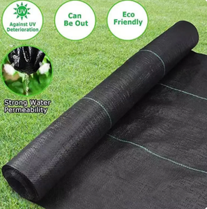 Toile géotextile noire non tissée anti-vieillissement pour la prévention agricole avec garantie de 5 ans - Product Image 1