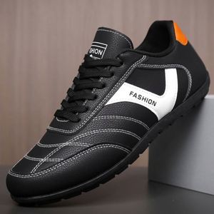 Chaussures de sport décontractées pour homme, hiver, lacets, tennis, running, dessus en microfibre, semelle intermédiaire en EVA, doublure respirante en coton, semelle extérieure en caoutchouc - Product Image 1