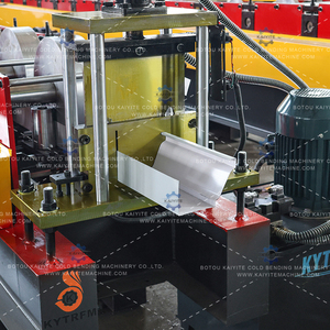 Machine de formage à rouleaux pour gouttières et descentes de pluie à prix d'usine, équipement de fabrication de tuyaux de descente de gouttière haute vitesse - Product Image 2