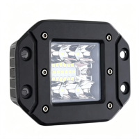 Projecteur de travail LED 3,3 pouces 39W 6000K à modes de montage multiples IP68 12-48V 2650lm, lampe auxiliaire pour véhicules tout-terrain/camions/chariots élévateurs