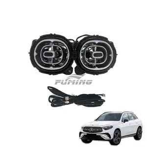 GLC level 254 Car Upgraded Luminous Rear Air Outlet Installation with Colorful Luminous Air Outlet Accessories