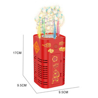 Toyhome nouveau Design électrique Bubble Firework Machines bricolage Simulation réutilisable Fireworks Bubble Machine pour les jouets de plein air
