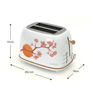 CAPRIZZE KAITO WHITE JAPANESE BRANCH <b>TOASTER</b> - Product Image 4