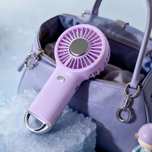 Ventilateur portable Lingpan avec lumière, batterie rechargeable, moteur DC 5W, autonomie de 8h pour utilisation en extérieur - Product Image 3