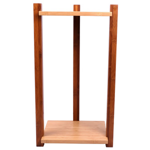 Soporte de Bambú de Lujo para Macetas de Balcón/Interior, Estilo Moderno Minimalista, Soporte de Macetas de Pie con Hiedra Verde - Product Image 3