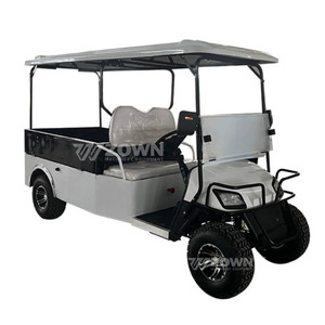 2026 3-4 Seat Electric Golf <b>Cart</b> <b>Foldable</b> Design 48V Lithium Battery Golf Trolley Hydraulic Brake 90km Range CE Certified - Product Image 3