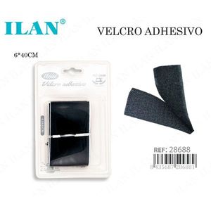 Ilan Velcro Adesivo 6x40 Cm Autoadesivo per Cucito - Product Image 1