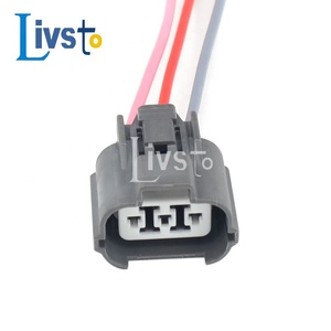 Jorch <span class=keywords><strong>3</strong></span>针 DJ7038-<span class=keywords><strong>2</strong></span>-21 6189-0130 IP67防水纯铜导体600V汽车连接器汽车点火汽车电子 - Product Image 3