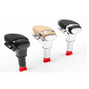 Pommeau de levier de vitesse Handball Handball Décoration intérieure en <span class=keywords><strong>fibre</strong></span> de carbone Accessoires de voiture pour Porsche Cayenne 2011 à 2017 - Product Image 1