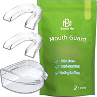 Protector Bucal Anti-Rechinamiento para la Mordida de los Dientes Durante la Noche, Protectores Bucales para el Bruxismo al Dormir, Protector Bucal para Rechinamiento Dental