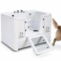 Dpbathe Surface de sol antidérapante pour le bain et le toilettage des chiens avec ozone pour la sécurité des animaux domestiques pendant le toilettage