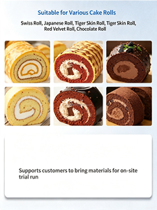 Machine à former des gâteaux pour la production de rouleaux de <span class=keywords><strong>chocolat</strong></span> <span class=keywords><strong>au</strong></span> thé vert Swiss Towel - Product Image 6